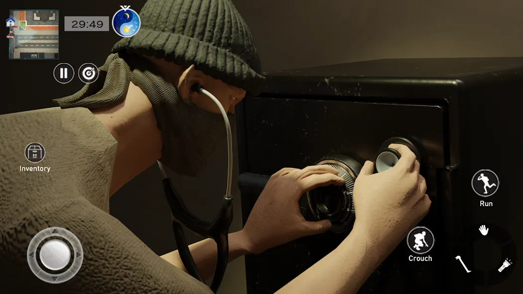 Thief Escape: Robbery Game бесплатно на Андроид — мод: Безлимитные деньги и все уровни открыты — скриншот 4