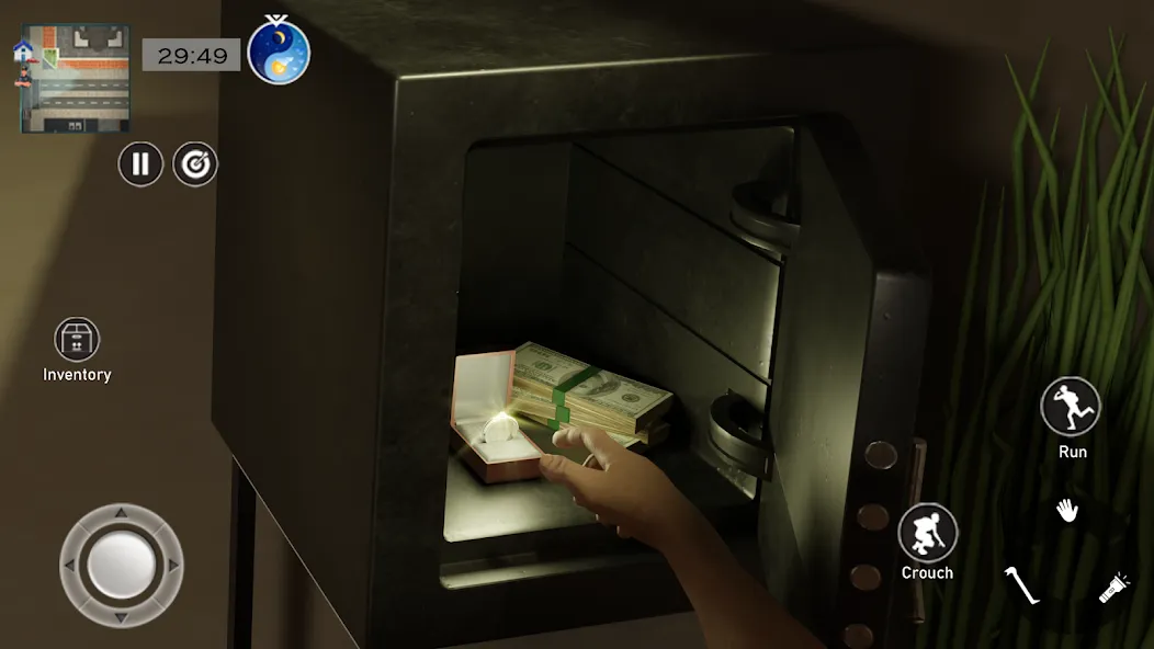Thief Escape: Robbery Game бесплатно на Андроид — мод: Безлимитные деньги и все уровни открыты — скриншот 5