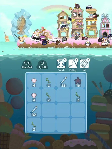 2048 Penguin Island MOD APK: Без рекламы и много денег — скриншот 4 2048 Penguin Island MOD APK: Без рекламы и много денег — скриншот 4