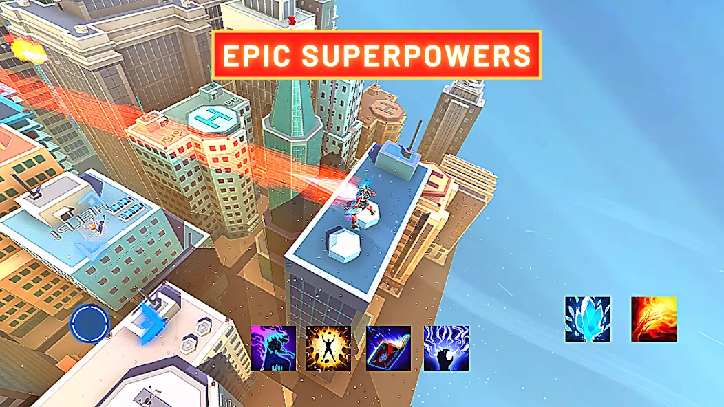 Скачать Super hero Flying iron jet man — Безлимитные деньги и усиленные способности — скриншот 3