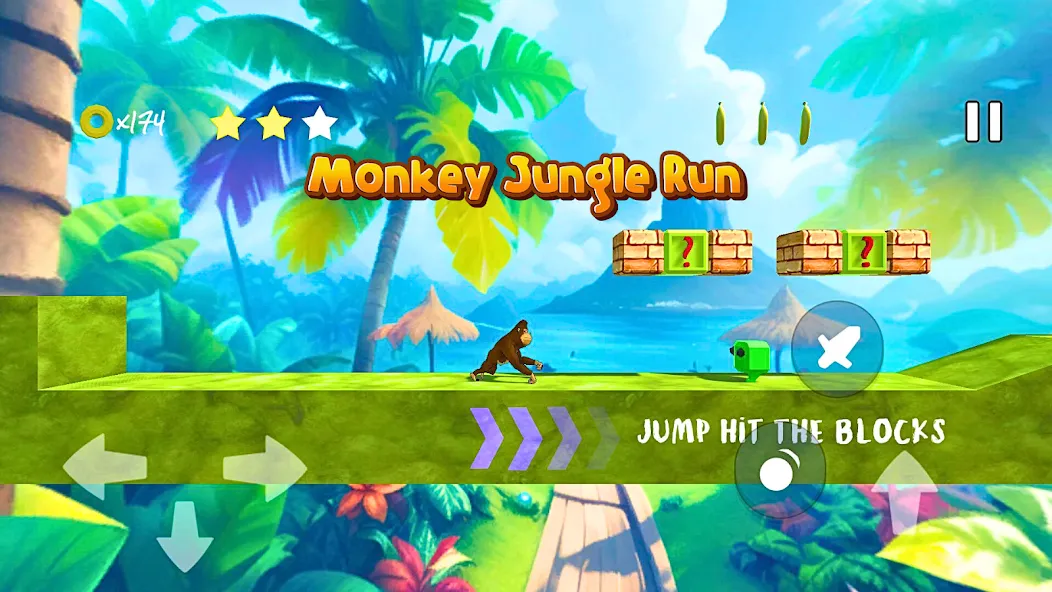Скачать взлом Monkey jungle run kong gorilla — Безлимитные монеты и жизни — скриншот 2 Скачать взлом Monkey jungle run kong gorilla — Безлимитные монеты и жизни — скриншот 2