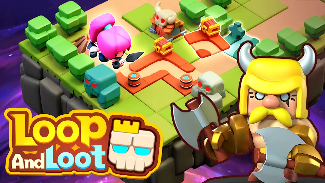 Loop & Loot™: Merge RPG — скачать мод: Безлимитные деньги и ресурсы — скриншот 1 Loop & Loot™: Merge RPG — скачать мод: Безлимитные деньги и ресурсы — скриншот 1