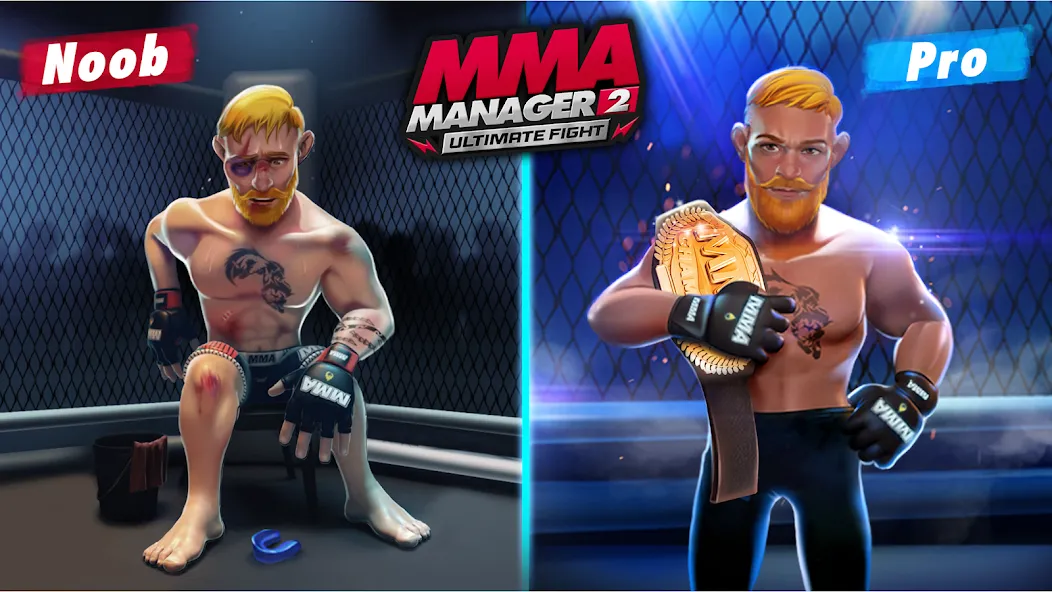 Скачать MMA Manager 2: Ultimate Fight мод — Безлимитные деньги и энергия — скриншот 1 Скачать MMA Manager 2: Ultimate Fight мод — Безлимитные деньги и энергия — скриншот 1