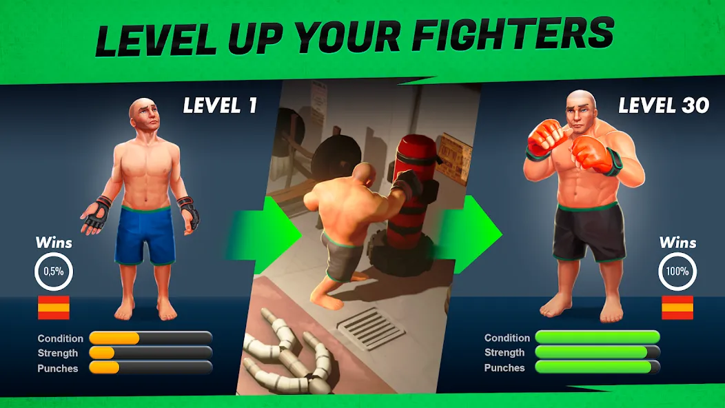 Скачать MMA Manager 2: Ultimate Fight мод — Безлимитные деньги и энергия — скриншот 2 Скачать MMA Manager 2: Ultimate Fight мод — Безлимитные деньги и энергия — скриншот 2
