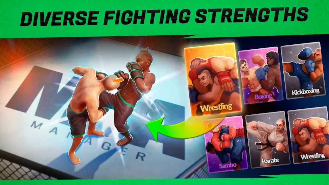 Скачать MMA Manager 2: Ultimate Fight мод — Безлимитные деньги и энергия — скриншот 4 Скачать MMA Manager 2: Ultimate Fight мод — Безлимитные деньги и энергия — скриншот 4