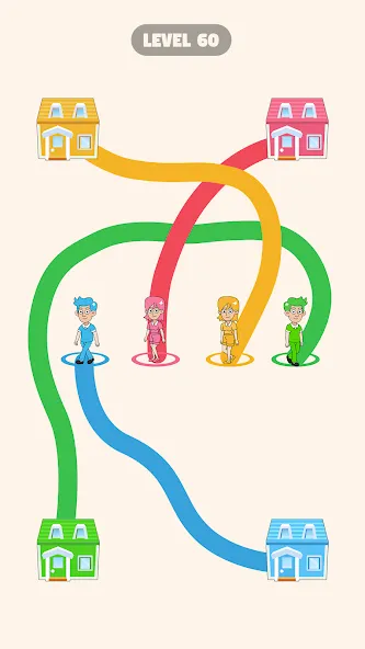 Скачать Draw To Home мод — Открыты все уровни и подсказки — скриншот 1 Скачать Draw To Home мод — Открыты все уровни и подсказки — скриншот 1