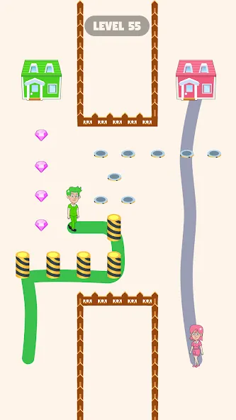 Скачать Draw To Home мод — Открыты все уровни и подсказки — скриншот 3 Скачать Draw To Home мод — Открыты все уровни и подсказки — скриншот 3