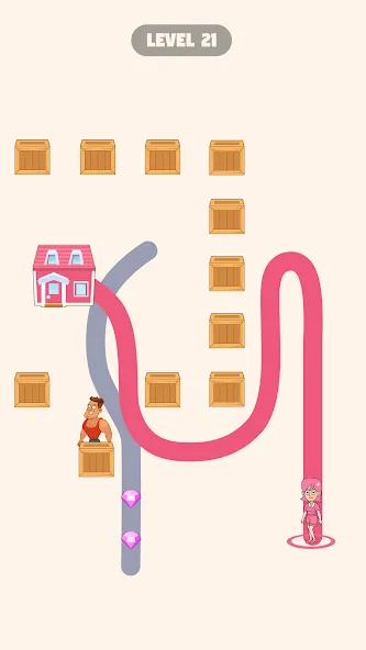 Скачать Draw To Home мод — Открыты все уровни и подсказки — скриншот 5 Скачать Draw To Home мод — Открыты все уровни и подсказки — скриншот 5