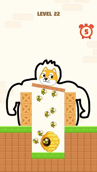 Save The Dog MOD APK: Без рекламы и бесконечные жизни — скриншот 1 Save The Dog MOD APK: Без рекламы и бесконечные жизни — скриншот 1