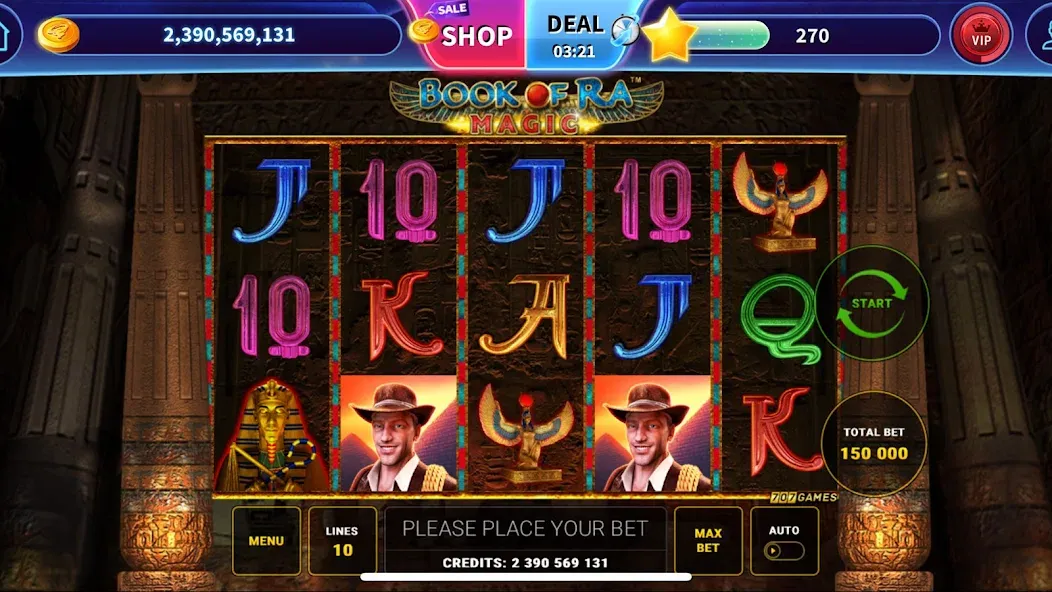 Скачать взлом Book of Ra™ Deluxe Slot — Безлимитные монеты и бонусы — скриншот 5 Скачать взлом Book of Ra™ Deluxe Slot — Безлимитные монеты и бонусы — скриншот 5