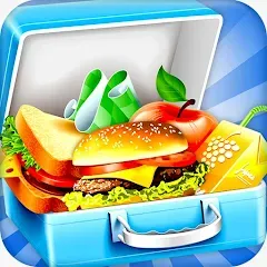 Скачать Lunch Box cooking Games 2023 бесплатно — Безлимитные деньги и все рецепты открыты