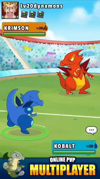 Dynamons World MOD APK: Безлимитные деньги и редкие динамоны — скриншот 2