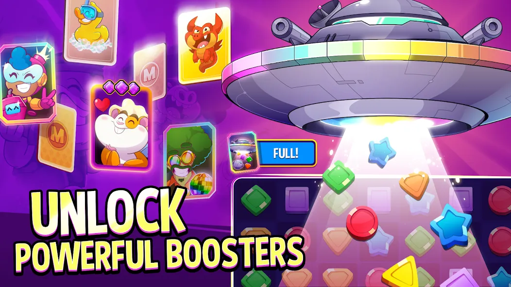 Мод Match Masters ‎- PvP Match 3 — Безлимитные бустеры и много монет, скачать APK — скриншот 5
