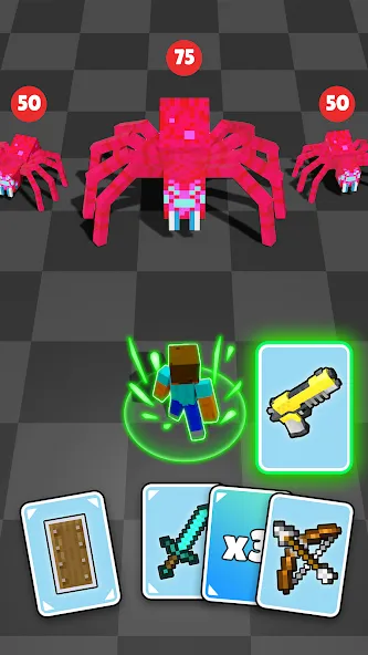 Скачать Craft Battle: Card Fight на Андроид с модом — Безлимитные монеты и карты — скриншот 2 Скачать Craft Battle: Card Fight на Андроид с модом — Безлимитные монеты и карты — скриншот 2