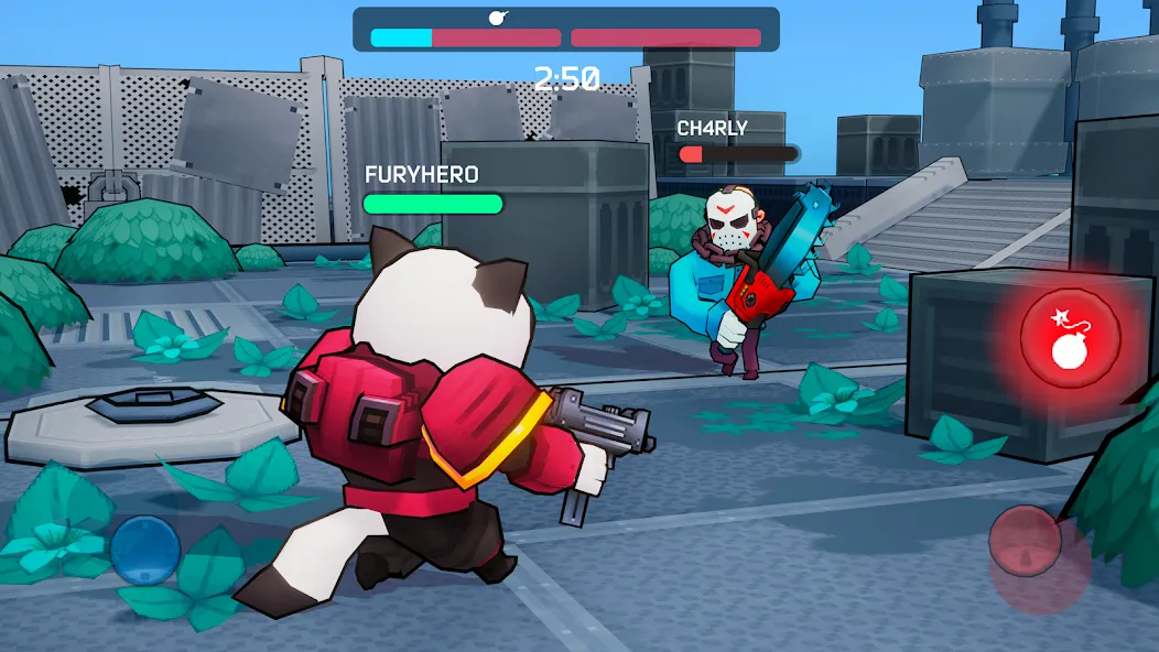 Fury Wars online shooter games MOD APK скачать на Андроид — Безлимитные патроны и усиленное оружие — скриншот 2 Fury Wars online shooter games MOD APK скачать на Андроид — Безлимитные патроны и усиленное оружие — скриншот 2