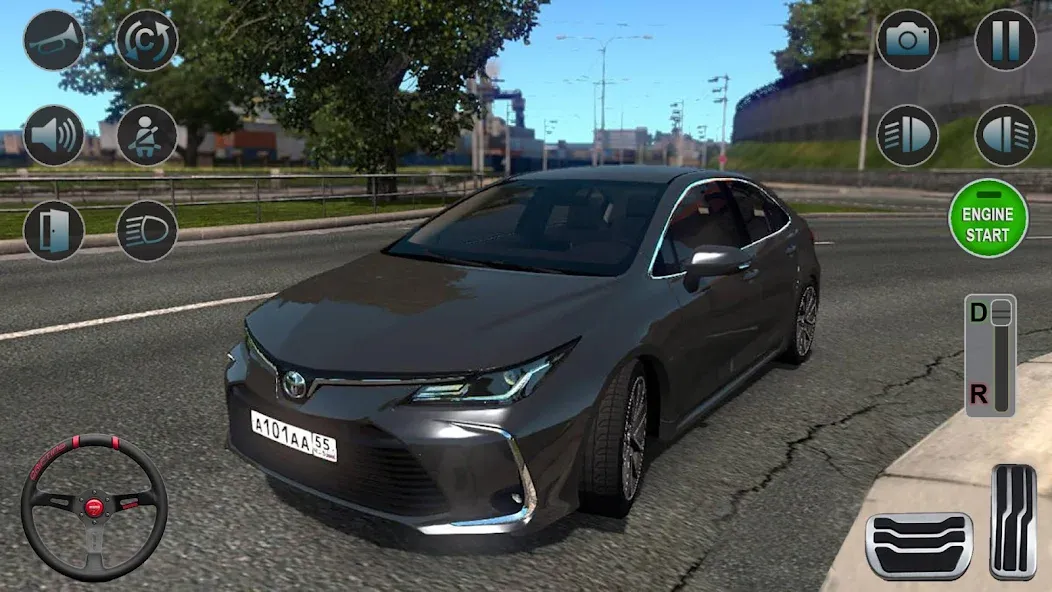 Fury Driving School: Car Game — взломанная версия, Безлимитные деньги и топливо — скриншот 1 Fury Driving School: Car Game — взломанная версия, Безлимитные деньги и топливо — скриншот 1