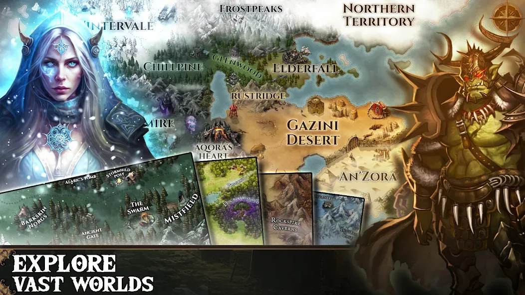 Demon God: Turn-Based Strategy — Безлимитные ресурсы и усиленные герои, скачать мод APK — скриншот 4