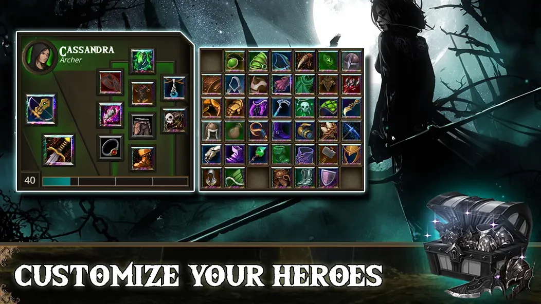 Demon God: Turn-Based Strategy — Безлимитные ресурсы и усиленные герои, скачать мод APK — скриншот 5