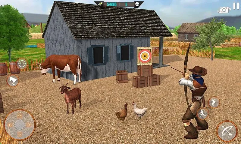West Cowboy Shooting Games 3D бесплатно на Андроид — мод: Безлимитные деньги и боеприпасы — скриншот 5 West Cowboy Shooting Games 3D бесплатно на Андроид — мод: Безлимитные деньги и боеприпасы — скриншот 5