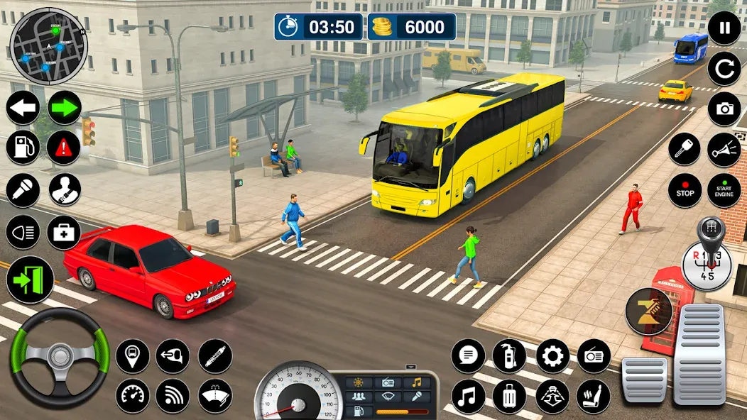 Скачать Bus Simulator Game: Coach Game последней версии — Безлимитные деньги и топливо — скриншот 4 Скачать Bus Simulator Game: Coach Game последней версии — Безлимитные деньги и топливо — скриншот 4