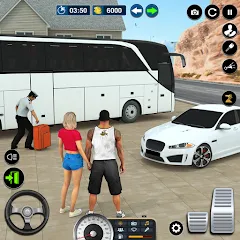 Скачать Bus Simulator Game: Coach Game последней версии — Безлимитные деньги и топливо