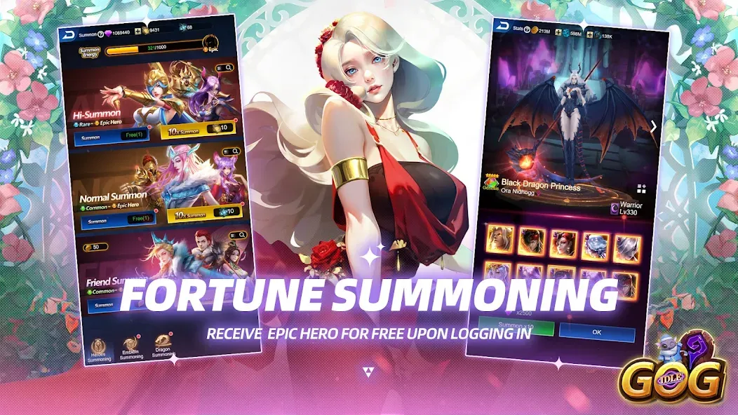 Скачать IDLE GOG бесплатно — Безлимитные ресурсы и быстрый прогресс — скриншот 5