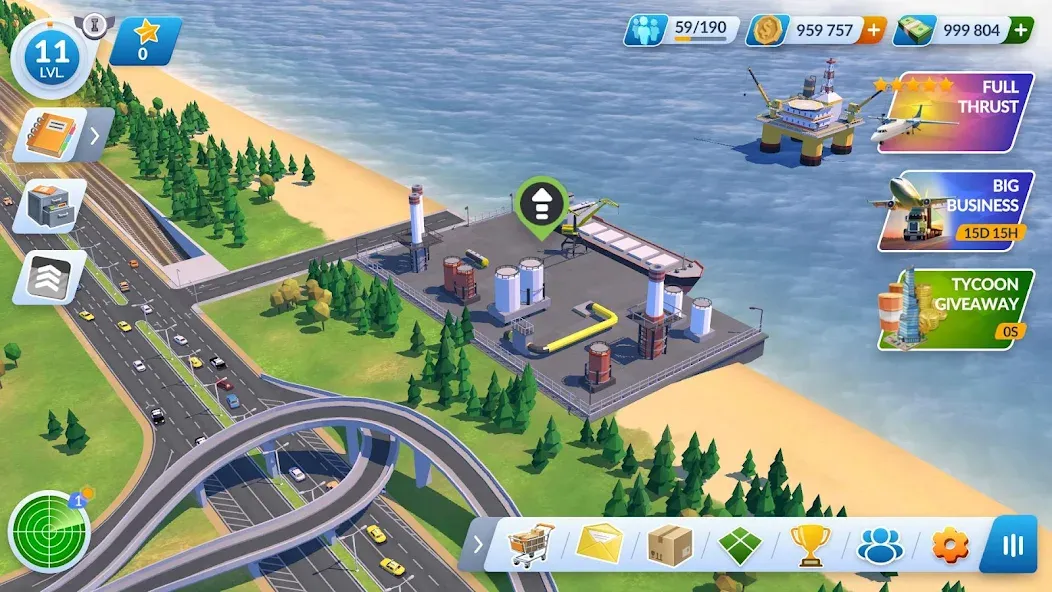 Скачать взлом Transport Manager: Idle Tycoon — Безлимитные деньги и топливо — скриншот 3 Скачать взлом Transport Manager: Idle Tycoon — Безлимитные деньги и топливо — скриншот 3