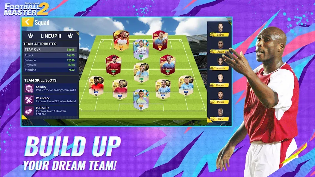 Football Master 2-Soccer Star взлом APK — Безлимитные деньги и энергии — скриншот 2 Football Master 2-Soccer Star взлом APK — Безлимитные деньги и энергии — скриншот 2