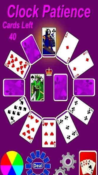 Скачать Clock Patience Solitaire последней версии — Подсказки и безлимитные ходы — скриншот 1 Скачать Clock Patience Solitaire последней версии — Подсказки и безлимитные ходы — скриншот 1