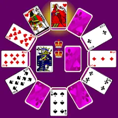 Скачать Clock Patience Solitaire последней версии — Подсказки и безлимитные ходы