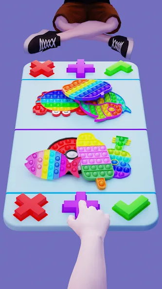 Fidget Trading - Poppit Game взлом на Андроид — Без рекламы и бесконечные монеты — скриншот 4