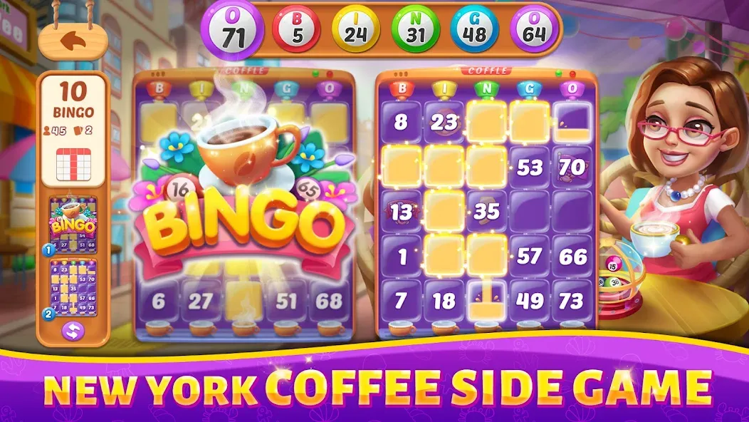 Bingo Rush - Club Bingo Games MOD APK: Безлимитные монеты и бонусы — скриншот 3 Bingo Rush - Club Bingo Games MOD APK: Безлимитные монеты и бонусы — скриншот 3