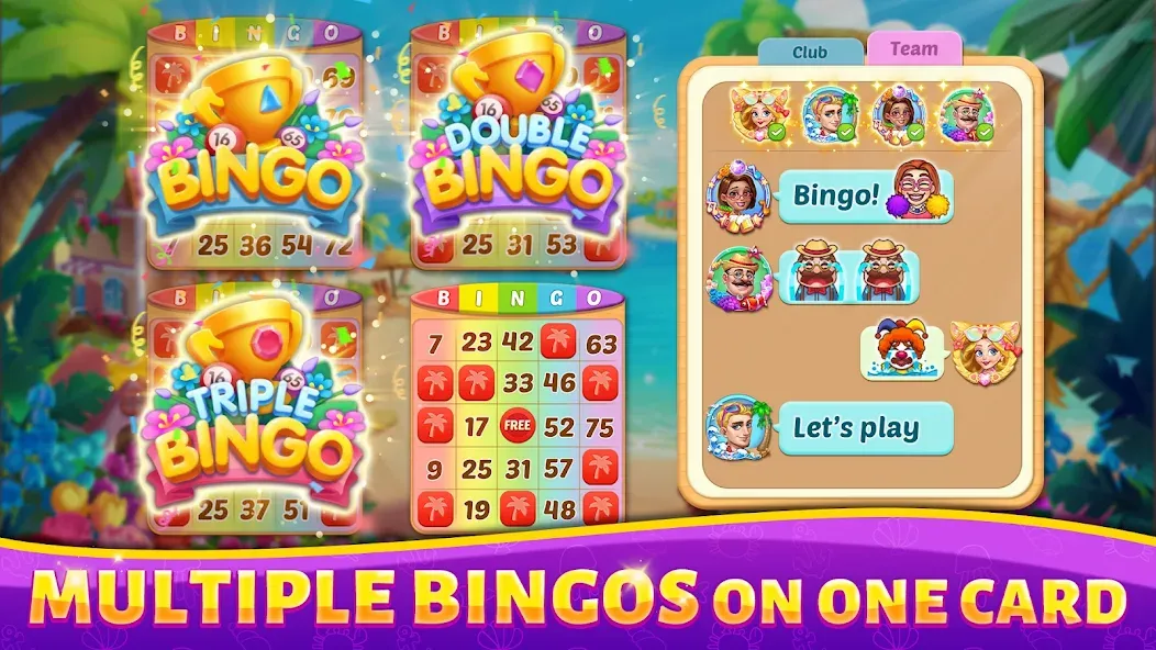 Bingo Rush - Club Bingo Games MOD APK: Безлимитные монеты и бонусы — скриншот 5 Bingo Rush - Club Bingo Games MOD APK: Безлимитные монеты и бонусы — скриншот 5