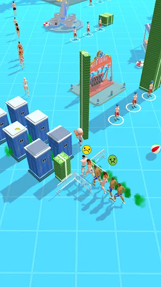 Level Up Bus взломанный APK — Безлимитные деньги и топливо — скриншот 2 Level Up Bus взломанный APK — Безлимитные деньги и топливо — скриншот 2