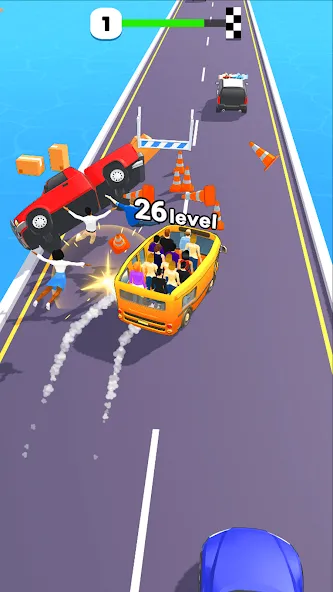 Level Up Bus взломанный APK — Безлимитные деньги и топливо — скриншот 4 Level Up Bus взломанный APK — Безлимитные деньги и топливо — скриншот 4