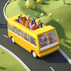 Level Up Bus взломанный APK — Безлимитные деньги и топливо