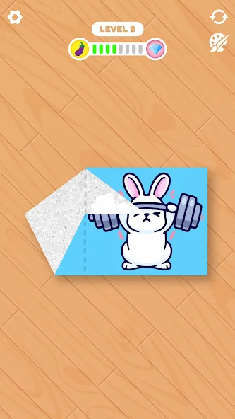 Скачать Paper Fold Mod APK — Все уровни и подсказки открыты — скриншот 1 Скачать Paper Fold Mod APK — Все уровни и подсказки открыты — скриншот 1