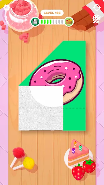 Скачать Paper Fold Mod APK — Все уровни и подсказки открыты — скриншот 2 Скачать Paper Fold Mod APK — Все уровни и подсказки открыты — скриншот 2