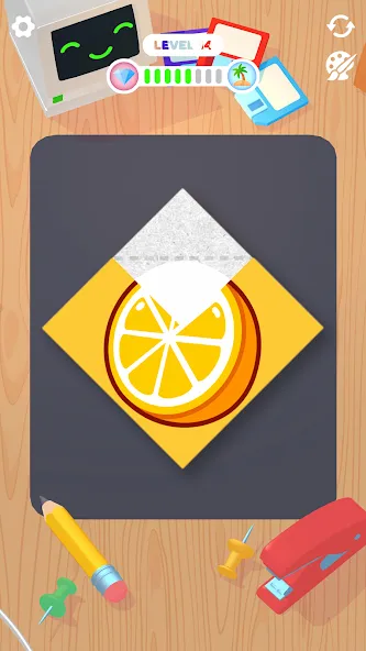 Скачать Paper Fold Mod APK — Все уровни и подсказки открыты — скриншот 5 Скачать Paper Fold Mod APK — Все уровни и подсказки открыты — скриншот 5