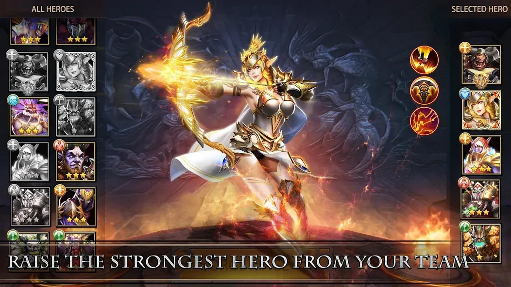 Trials of Heroes: Idle RPG MOD APK скачать на Андроид — Много денег и алмазов — скриншот 1 Trials of Heroes: Idle RPG MOD APK скачать на Андроид — Много денег и алмазов — скриншот 1