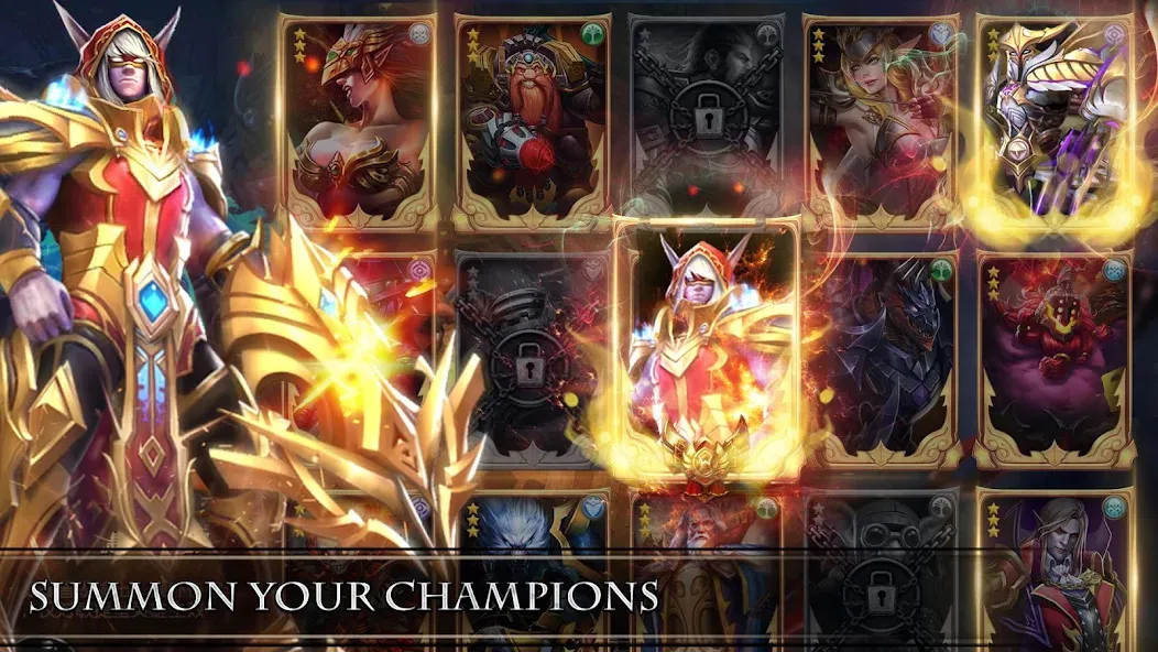 Trials of Heroes: Idle RPG MOD APK скачать на Андроид — Много денег и алмазов — скриншот 2 Trials of Heroes: Idle RPG MOD APK скачать на Андроид — Много денег и алмазов — скриншот 2