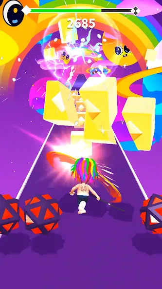 6ix9ine Runner мод на Андроид: Безлимитные деньги и жизни — скриншот 1 6ix9ine Runner мод на Андроид: Безлимитные деньги и жизни — скриншот 1