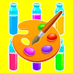 Скачать мод Sort Paint: Water Sort Puzzle — Безлимитные ходы и подсказки