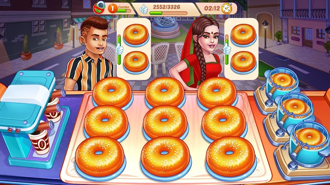 American Cooking Star Games MOD APK скачать на Андроид — Безлимитные деньги и энергия — скриншот 1 American Cooking Star Games MOD APK скачать на Андроид — Безлимитные деньги и энергия — скриншот 1