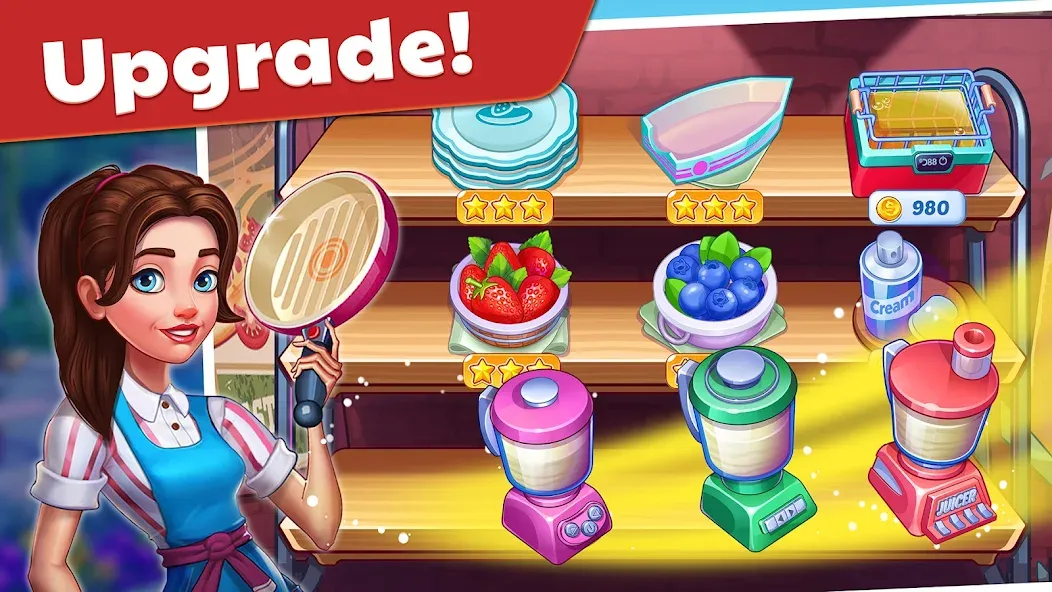 American Cooking Star Games MOD APK скачать на Андроид — Безлимитные деньги и энергия — скриншот 3 American Cooking Star Games MOD APK скачать на Андроид — Безлимитные деньги и энергия — скриншот 3