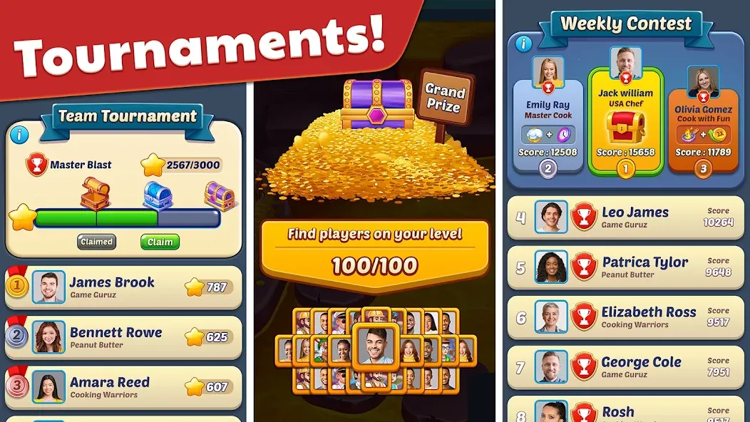 American Cooking Star Games MOD APK скачать на Андроид — Безлимитные деньги и энергия — скриншот 5 American Cooking Star Games MOD APK скачать на Андроид — Безлимитные деньги и энергия — скриншот 5