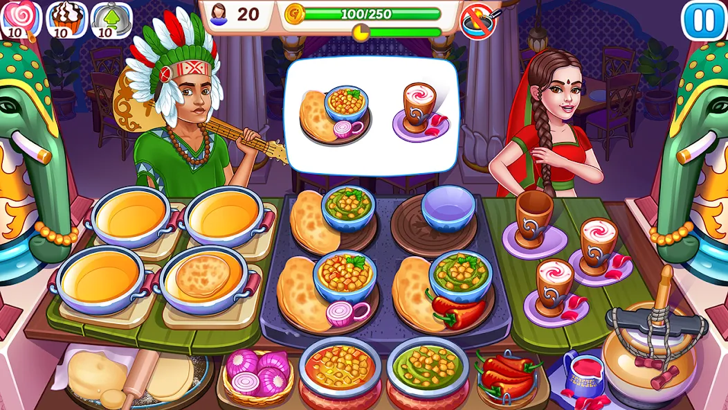 Cooking Event : Cooking Games на телефон — скачать мод: Безлимитные монеты и энергия — скриншот 1