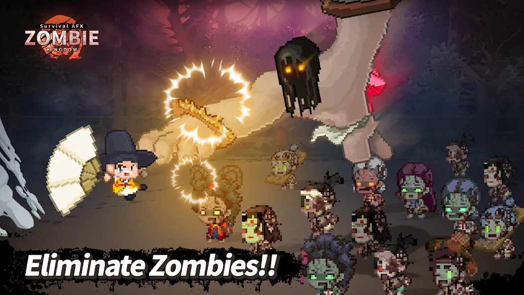 ZOMBIE Kingdom : Idle RPG (Мод: Безлимитные деньги и алмазы) — скачать на Андроид — скриншот 5 ZOMBIE Kingdom : Idle RPG (Мод: Безлимитные деньги и алмазы) — скачать на Андроид — скриншот 5