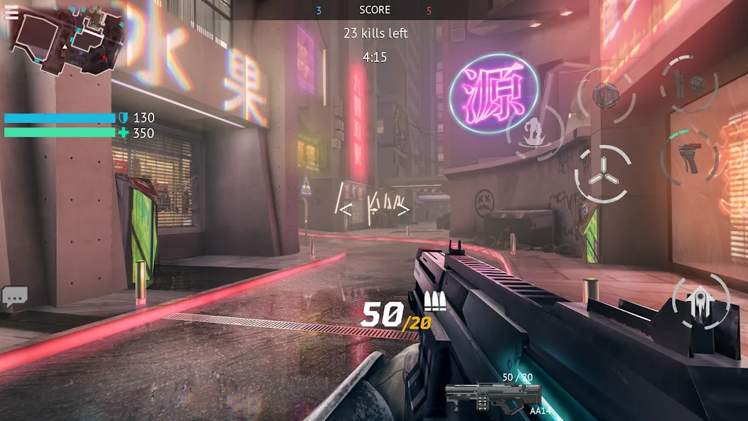Infinity Ops: Cyberpunk FPS — скачать мод: Безлимитные патроны и улучшенное оружие — скриншот 1 Infinity Ops: Cyberpunk FPS — скачать мод: Безлимитные патроны и улучшенное оружие — скриншот 1
