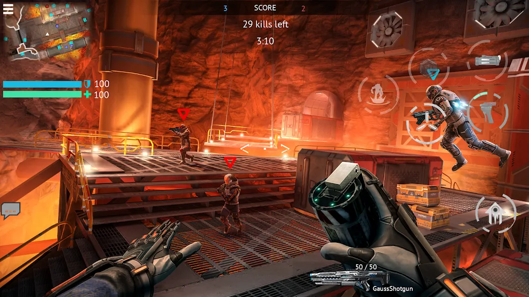Infinity Ops: Cyberpunk FPS — скачать мод: Безлимитные патроны и улучшенное оружие — скриншот 4 Infinity Ops: Cyberpunk FPS — скачать мод: Безлимитные патроны и улучшенное оружие — скриншот 4